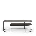 Deco Coffee Table - Black Oak - Paulas Home & Living