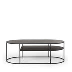 Deco Coffee Table - Black Oak - Paulas Home & Living