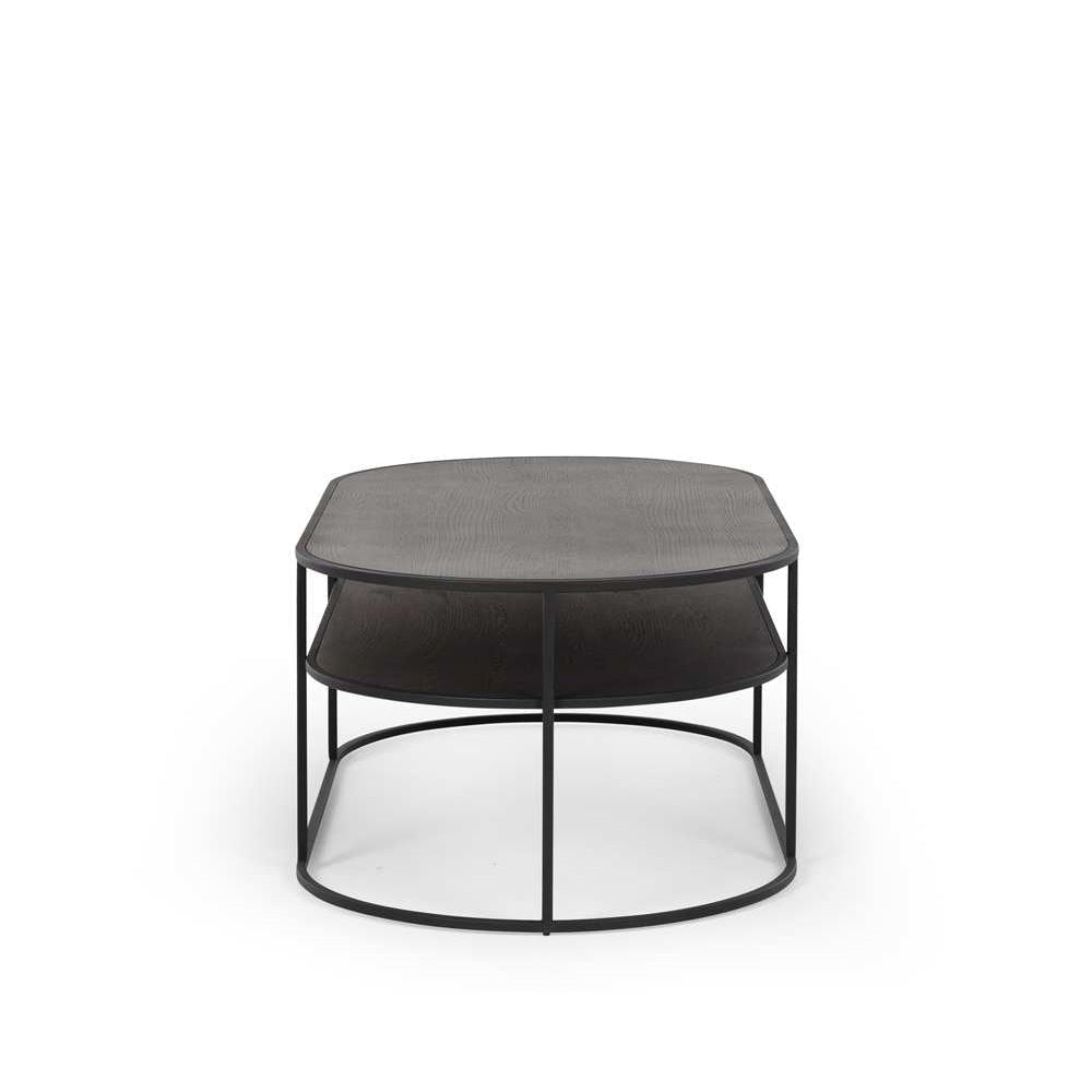 Deco Coffee Table - Black Oak - Paulas Home & Living