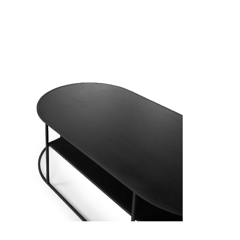 Deco Coffee Table - Black Oak - Paulas Home & Living