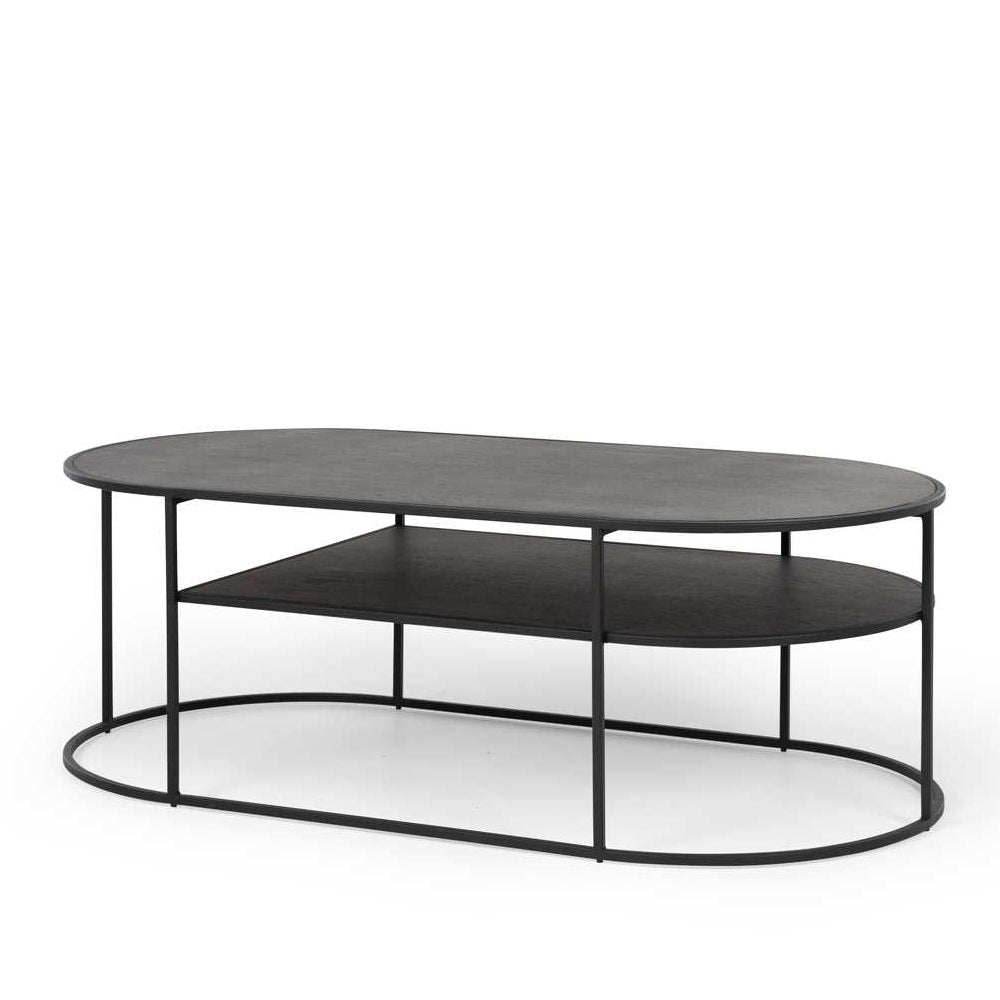 Deco Coffee Table - Black Oak - Paulas Home & Living