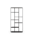 Deco Display/Bookcase - Black Oak - Paulas Home & Living