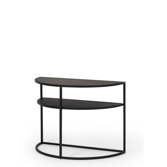 Deco End Table - Black Oak - Paulas Home & Living