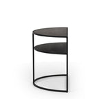 Deco End Table - Black Oak - Paulas Home & Living