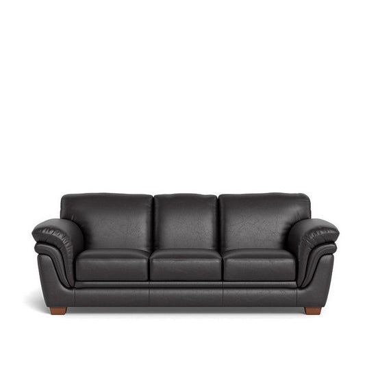 Demi 3 Seater in Leather - Paulas Home & Living