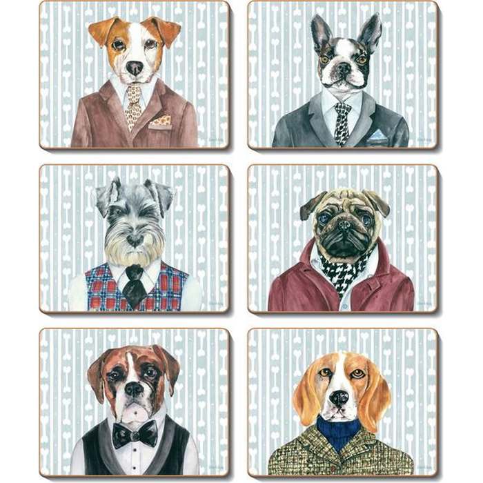 Dogs Dinner Coasters - Paulas Home & Living