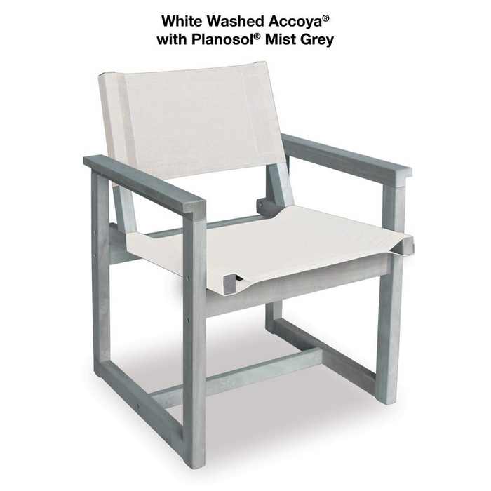 E2 - Outdoor Chair - White Wash - Paulas Home & Living