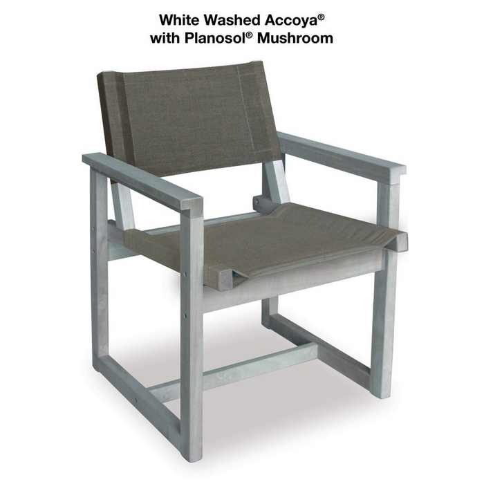 E2 - Outdoor Chair - White Wash - Paulas Home & Living