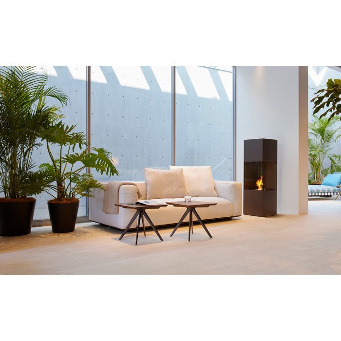 Ecosmart Fire: Be Designer Fireplace + AB3 Burner (Black or White) - Paulas Home & Living
