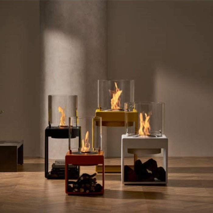 Ecosmart Fire: Pop 3L Designer Fireplace + AB3 Burner - 4 Colours to Suit - Paulas Home & Living