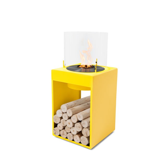 Ecosmart Fire: Pop 8T Designer Fireplace + AB8 Burner- 4 Colours to Suit - Paulas Home & Living