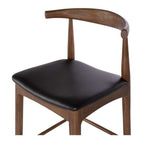 Elbow Barstool - Deep Oak - Paulas Home & Living