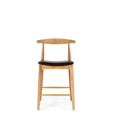 Elbow Barstool - Natural Oak - Paulas Home & Living