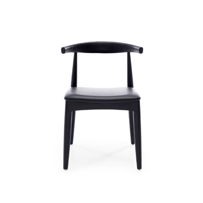Elbow Dining Chair - Black Oak - Paulas Home & Living
