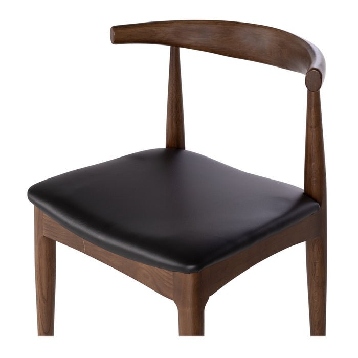 Elbow Dining Chair - Deep Oak - Paulas Home & Living
