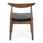 Elbow Dining Chair - Deep Oak - Paulas Home & Living