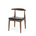 Elbow Dining Chair - Deep Oak - Paulas Home & Living