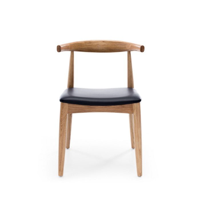 Elbow Dining Chair - Natural Oak - Paulas Home & Living