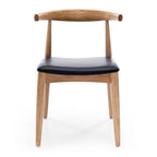 Elbow Dining Chair - Natural Oak - Paulas Home & Living