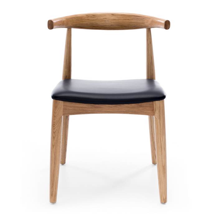 Elbow Dining Chair - Natural Oak - Paulas Home & Living