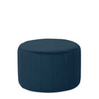 Emma Ottoman - Blue Velvet - Paulas Home & Living