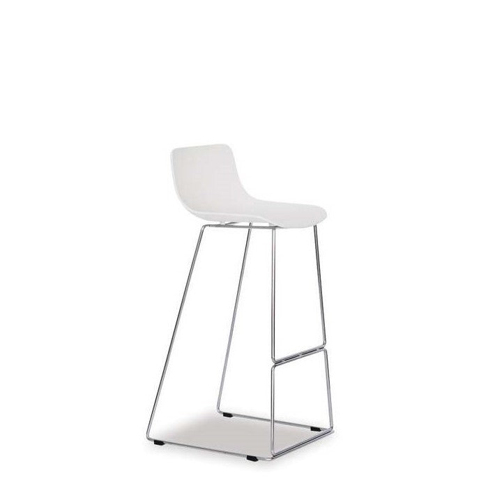 Enzo Barstool - White - Paulas Home & Living