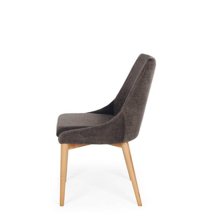 Eva Dining Chair - Dark Grey Danny - Paulas Home & Living