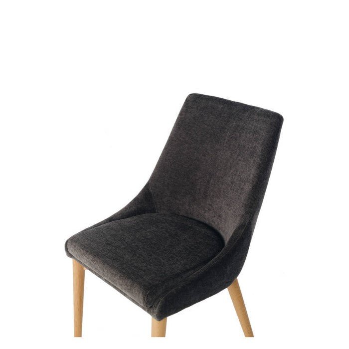 Eva Dining Chair - Dark Grey Danny - Paulas Home & Living