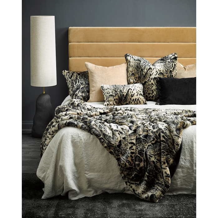 Faux Fur Throw - African Leopard - Paulas Home & Living