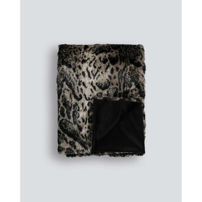 Faux Fur Throw - African Leopard - Paulas Home & Living