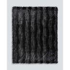 Faux Fur Throw - Black Coyote - Paulas Home & Living