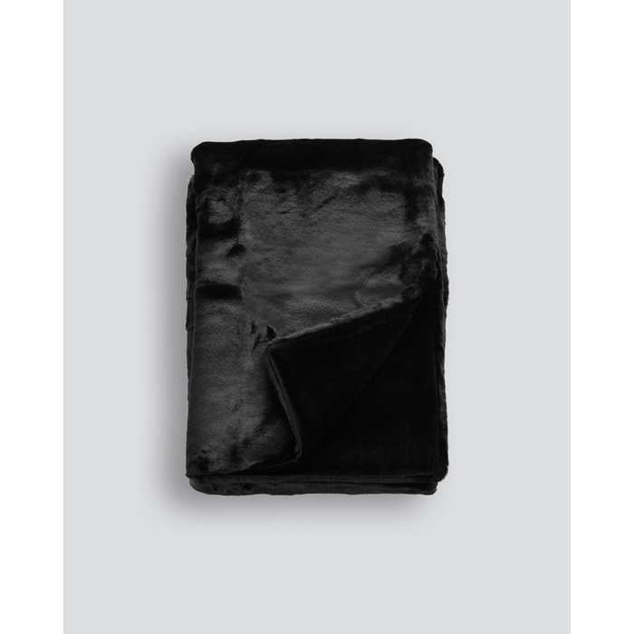 Faux Fur Throw - Black Panther - Paulas Home & Living