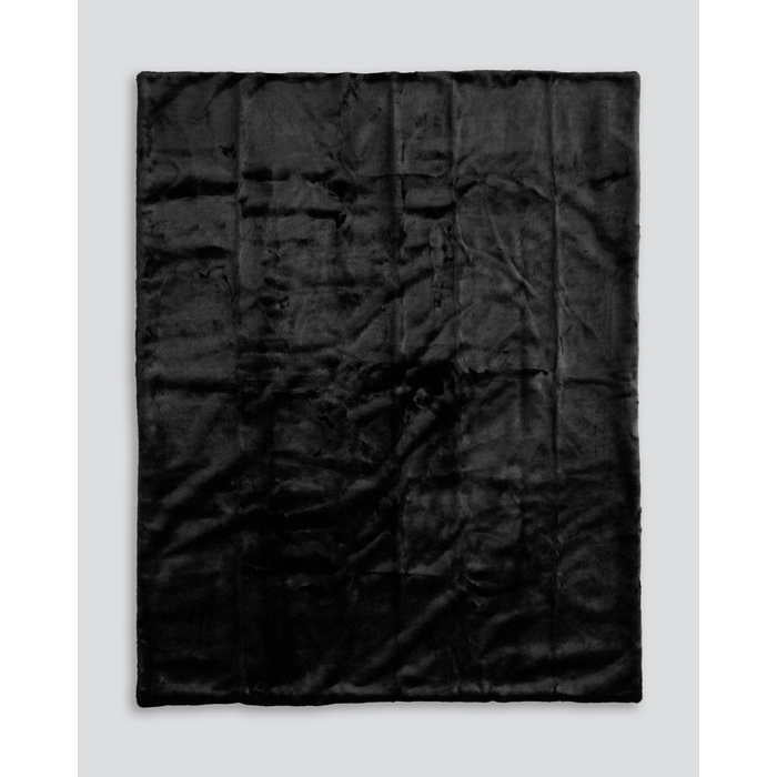 Faux Fur Throw - Black Panther - Paulas Home & Living