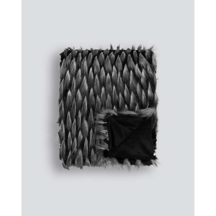 Faux Fur Throw - Guinea Fowl - Paulas Home & Living