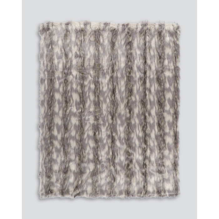 Faux Fur Throw - Mountain Hare - Paulas Home & Living