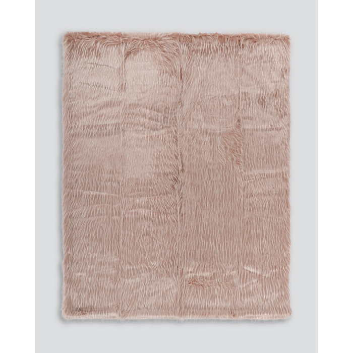 Faux Fur Throw - Peony Plume - Paulas Home & Living