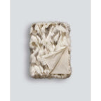 Faux Fur Throw - Snowshoe Hare - Paulas Home & Living