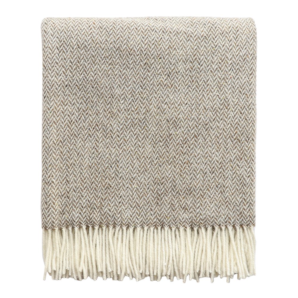 Featherston Bracken Throw (100% Wool) - Paulas Home & Living