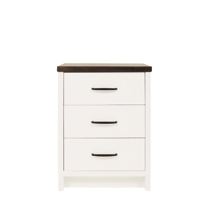Federation 3 Drawer Bedside Tall 670h - Paulas Home & Living