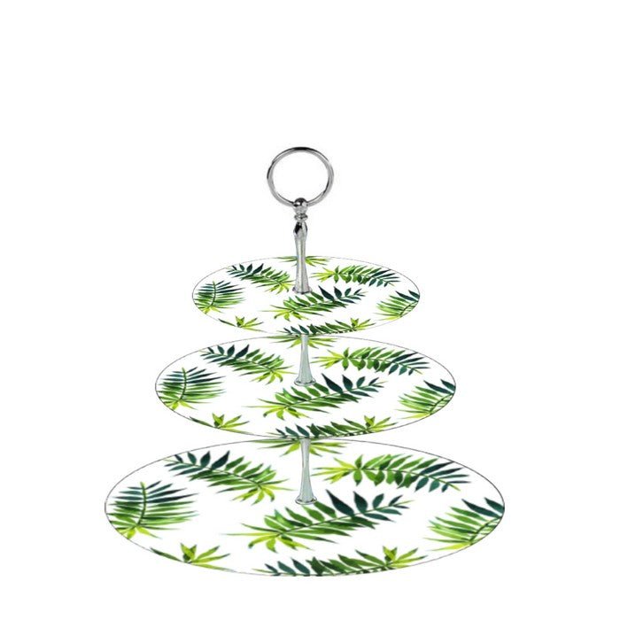 Fern Cake Stand - Glass - Paulas Home & Living