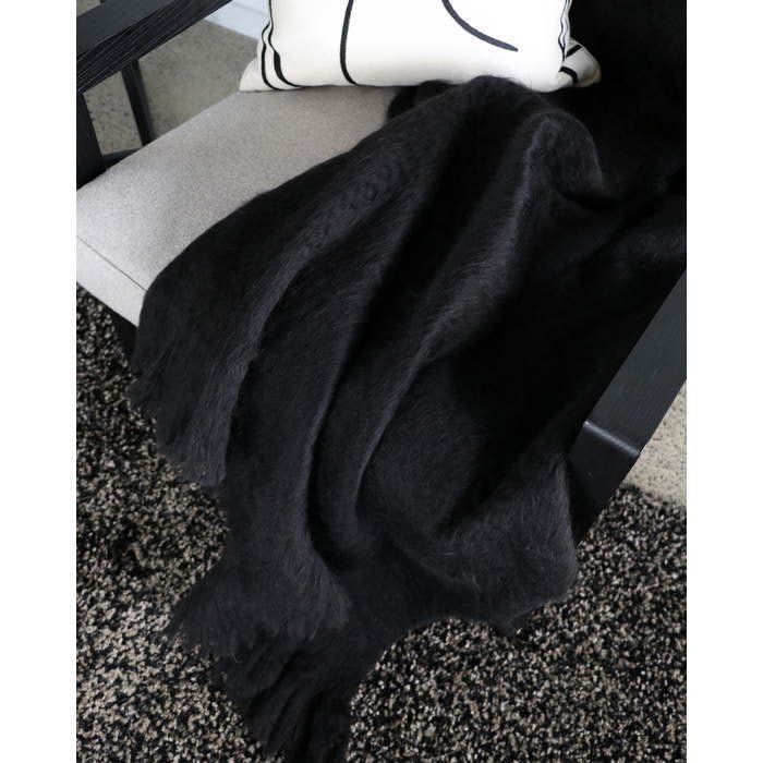 Fiesta Throw - Black - Paulas Home & Living