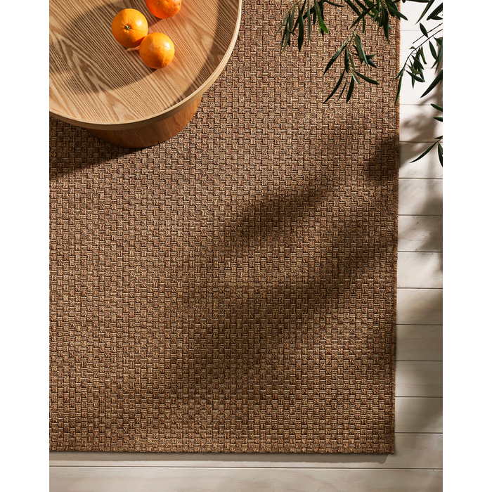 Flax Outdoor Rug - Teak - Paulas Home & Living