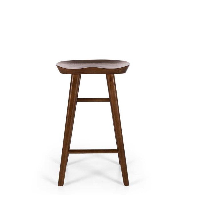 Fuji Barstool - Deep Oak - Paulas Home & Living