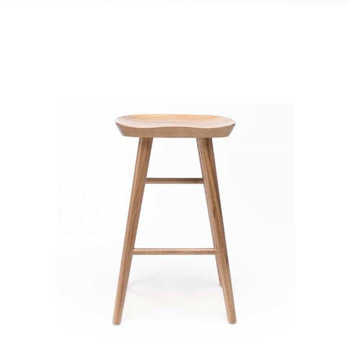 Fuji Barstool - Natural Oak - Paulas Home & Living
