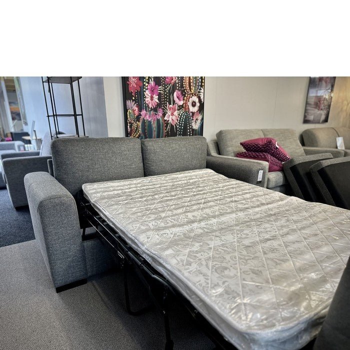 Globe Sofa Bed with Innerspring Mattress - 2 Colours to Suit - Paulas Home & Living