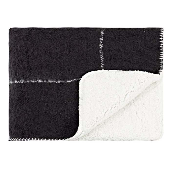 Grid Sherpa throw - Paulas Home & Living