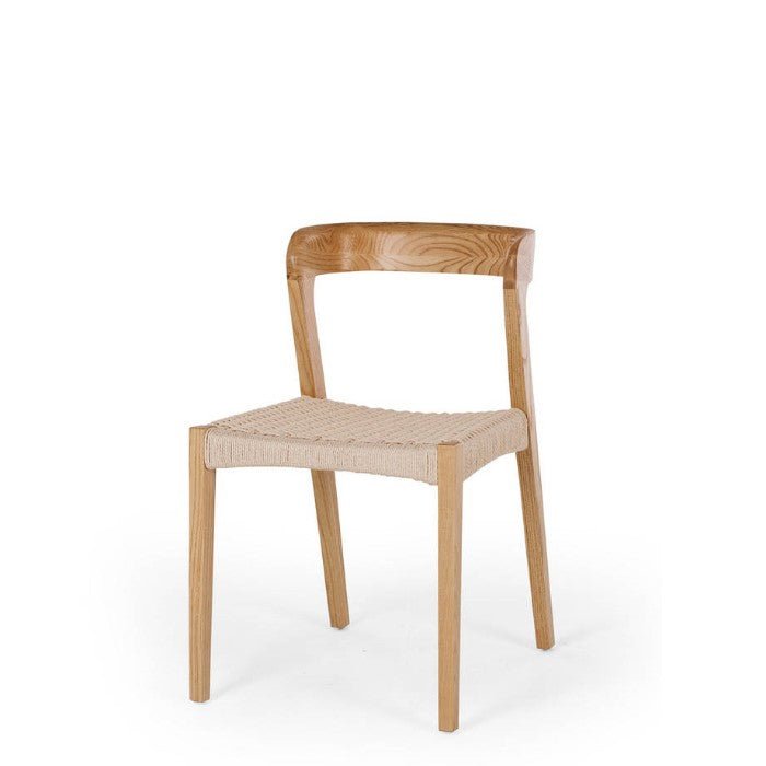 Haast Dining Chair - Natural Rope seat - Paulas Home & Living