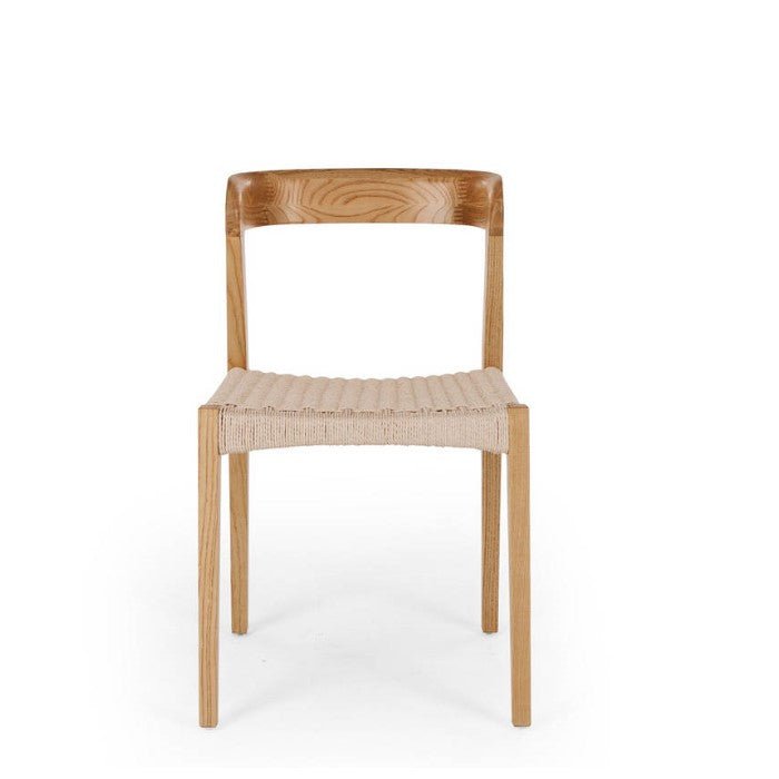 Haast Dining Chair - Natural Rope seat - Paulas Home & Living