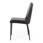 Hansel Dining Chair - Black PU - Paulas Home & Living