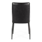 Hansel Dining Chair - Black PU - Paulas Home & Living